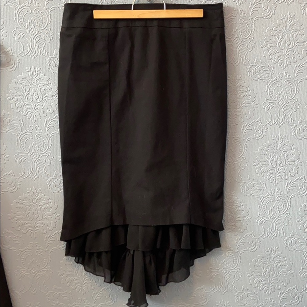Sweet Soul below knee cotton twill fitted skirt